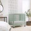 Origami Mini Crib, Light Sage - Cribs - 3