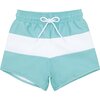 Boys Azul Colorblock Boardie - Swim Trunks - 1 - thumbnail