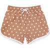 Boys Mocha Dot Boardie - Swim Trunks - 1 - thumbnail