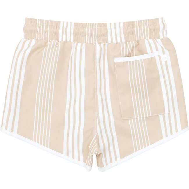 Boys Café Stripe Boardie - Swim Trunks - 3