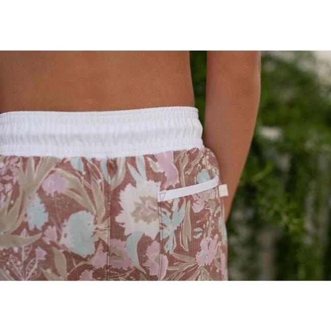 Boys Cypress Floral Boardie - Swim Trunks - 4
