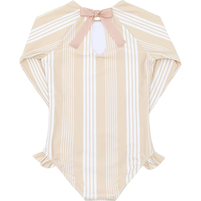 Girls Cafe Stripe Rashguard One Piece - One Pieces - 5