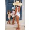 Women's Alys White Tie Knot One Piece - One Pieces - 4