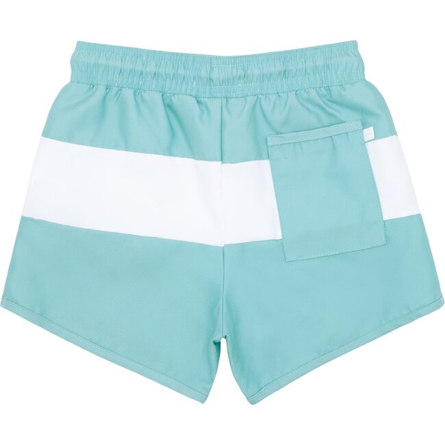 Boys Azul Colorblock Boardie - Swim Trunks - 4