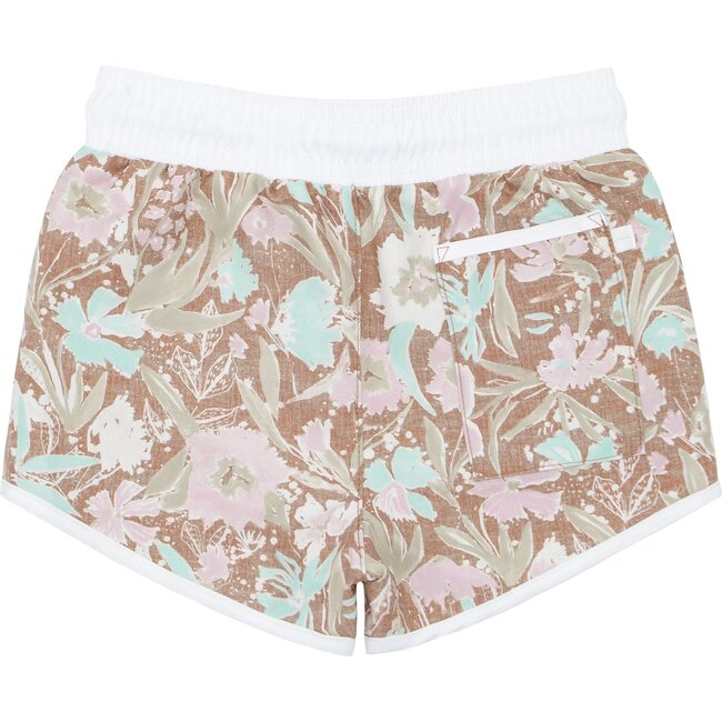 Boys Cypress Floral Boardie - Swim Trunks - 5