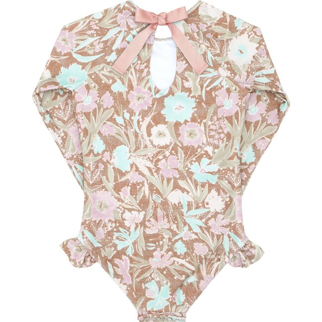Girls Cypress Floral Rashguard One Piece - One Pieces - 5