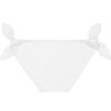 Women's Alys White Tie Knot Hipster Bikini Bottom - Two Pieces - 3