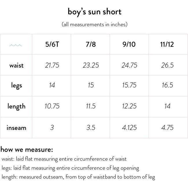 Boys Tan Sun Short - Swim Trunks - 6