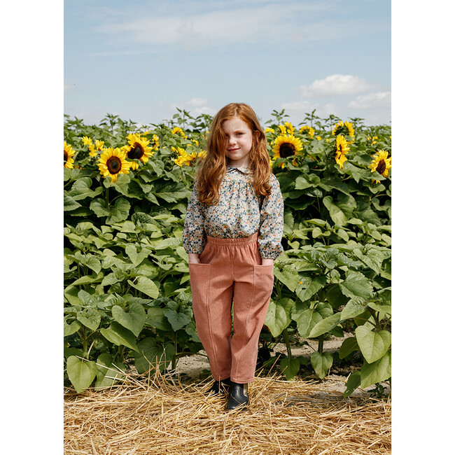 Maxence Pocket Pant, Rose - Pants - 2