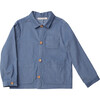 Oscar Chore Shirt, Blue - Shirts - 1 - thumbnail