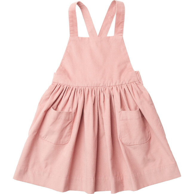 Ines Pinafore Dress, Petal - Dresses - 1