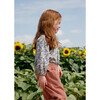 Esther Peter Pan Blouse, Poppy Forest - Blouses - 2