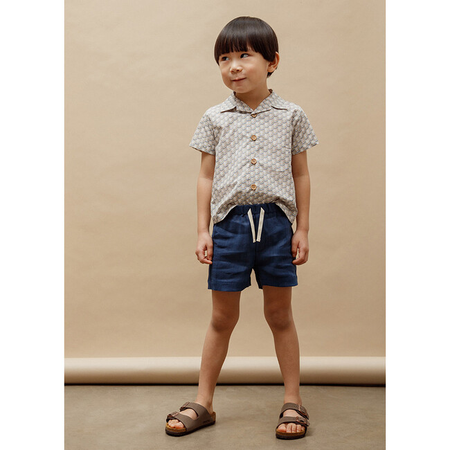 Remi Beach Short, Navy - Shorts - 3
