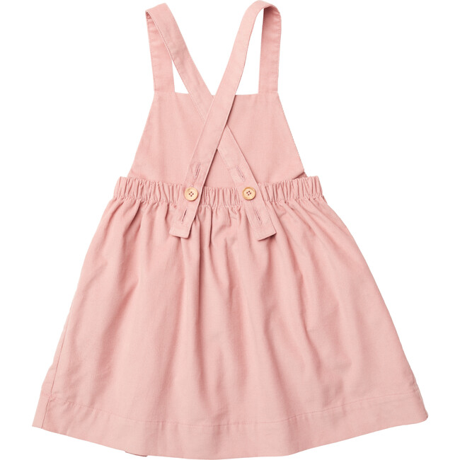 Ines Pinafore Dress, Petal - Dresses - 4