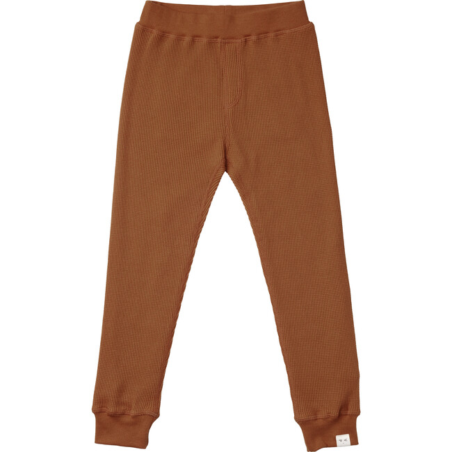 Luc Thermal Pant, Terracotta - Sweatpants - 1