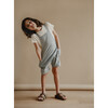 Gabriel Short Overalls, Stripe - Shorts - 2