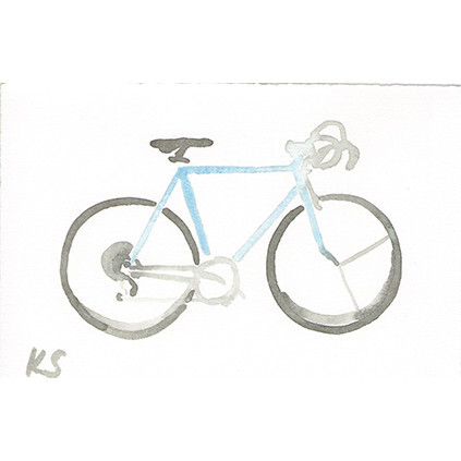 Ten-Speed Bike, Blue