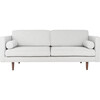 Hurley Mid-Century Sofa, Grey - Accent Seating - 1 - thumbnail