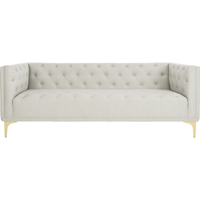 Florentino Tufted Sofa, Grey