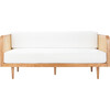 Helena French Cane Daybed, Natural/Ivory - Accent Seating - 1 - thumbnail