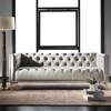Florentino Tufted Sofa, Grey - Accent Seating - 2