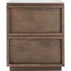 Zeus 2 Drawer Nightstand, Natural - Nightstands - 1 - thumbnail