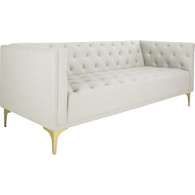 Florentino Tufted Sofa, Grey - Accent Seating - 3