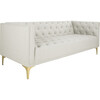 Florentino Tufted Sofa, Grey - Accent Seating - 3