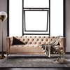 Florentino Tufted Sofa, Dusty Rose - Accent Seating - 2