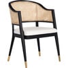 Rogue Rattan Accent Chair, Black - Accent Seating - 3