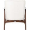 Flannery Mid-Century Accent Chair, Cream - Nursery Chairs - 6