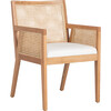 Malik Rattan Chair, Natural - Accent Seating - 3