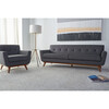 Opal Linen Tufted Sofa, Slate Grey - Accent Seating - 3