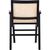 Set of 2 Hattie French Cane Arm Chair, Black - Accent Seating - 6