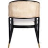 Rogue Rattan Accent Chair, Black - Accent Seating - 5