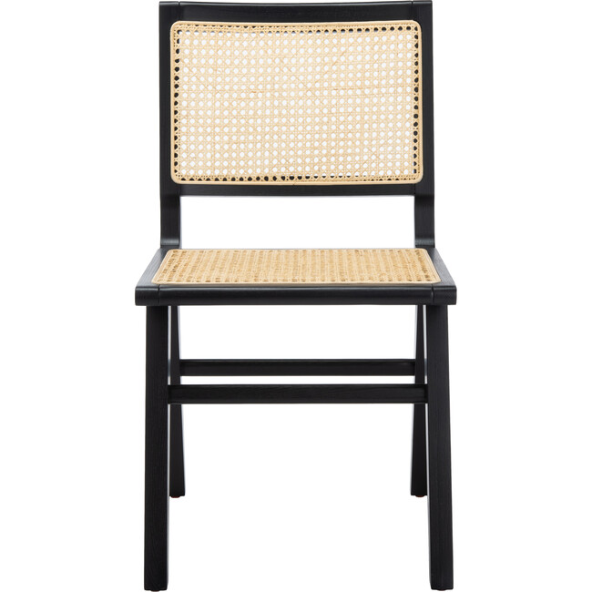 Set of 2 Hattie French Cane Chair, Black - Accent Seating - 3