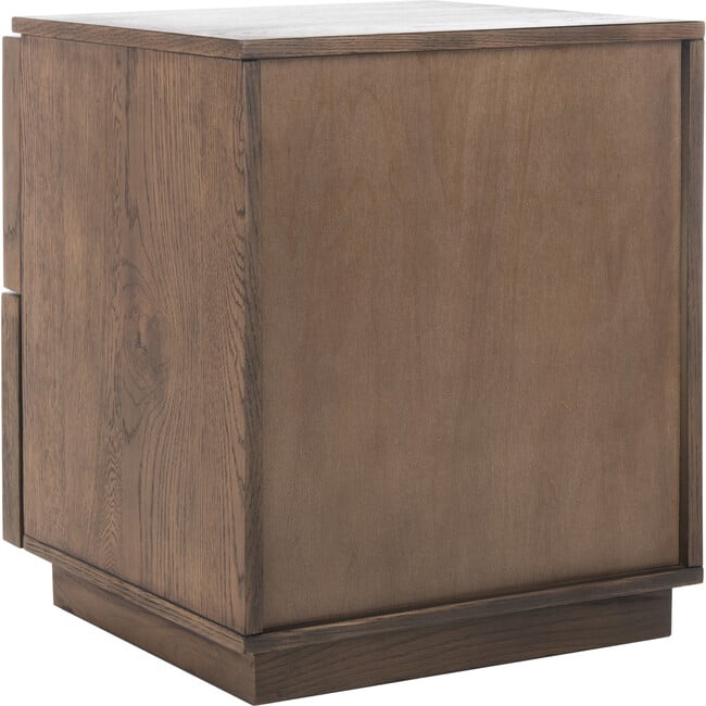 Zeus 2 Drawer Nightstand, Natural - Nightstands - 7