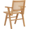 Set of 2 Hattie French Cane Arm Chair, Natural - Accent Seating - 7