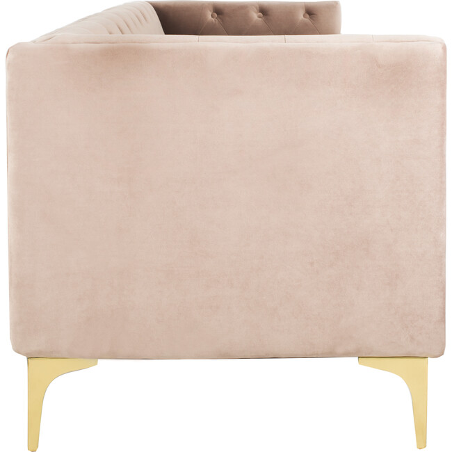 Florentino Tufted Sofa, Dusty Rose - Accent Seating - 4