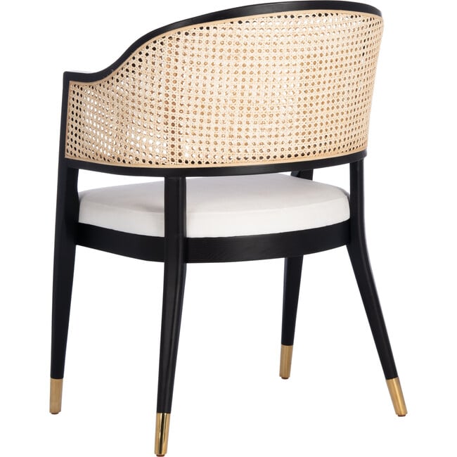 Rogue Rattan Accent Chair, Black - Accent Seating - 6