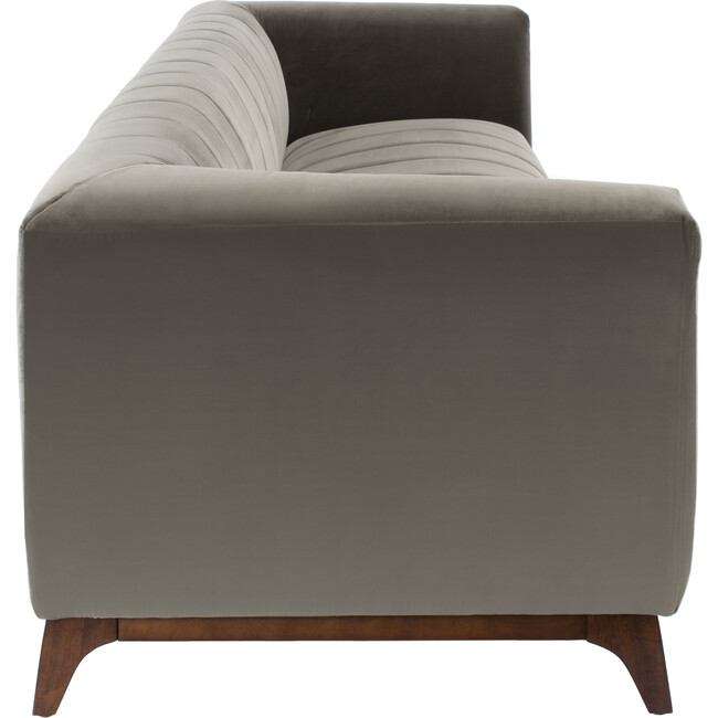 Dixie Channel Tufted Sofa, Grey - Accent Seating - 4