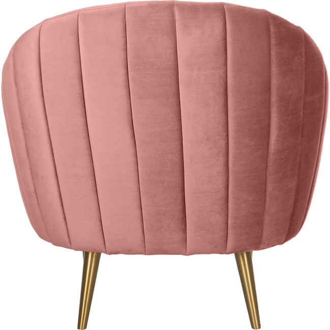 Razia Channel Tufted Chair, Dusty Rose - Accent Seating - 5