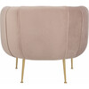 Alena Poly Blend Accent Chair, Mauve - Nursery Chairs - 5