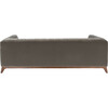 Dixie Channel Tufted Sofa, Grey - Accent Seating - 5