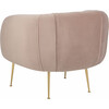 Alena Poly Blend Accent Chair, Mauve - Nursery Chairs - 6