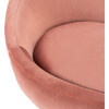 Razia Channel Tufted Loveseat, Dusty Rose - Accent Seating - 8