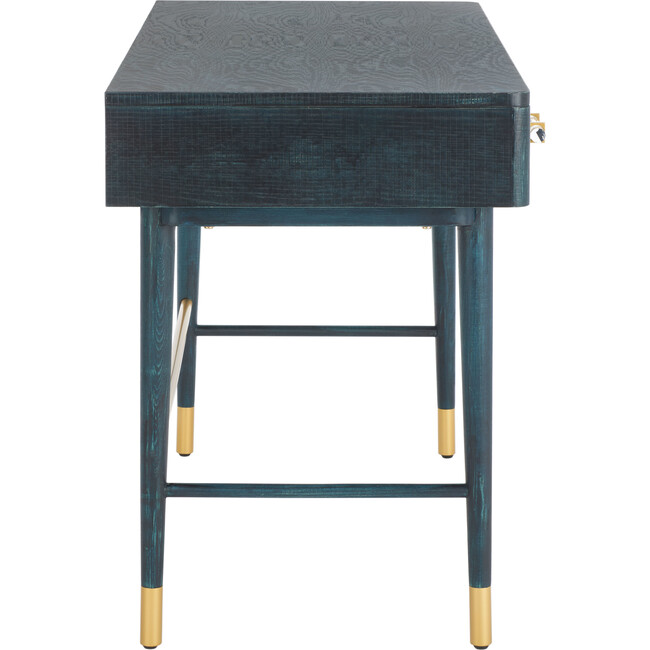 Raelynn Mid-Century Desk, Navy - Desks - 5