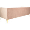 Florentino Tufted Sofa, Dusty Rose - Accent Seating - 6