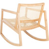 Perth Rattan Rocking Chair, Natural - Nursery Chairs - 6