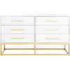 Estelle Dresser, White - Dressers - 1 - thumbnail